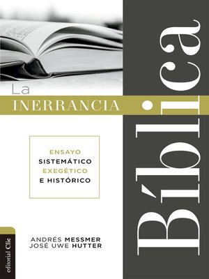 cover image of La inerrancia bíblica